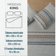thumbnail image 2 of Juego sabanas casatua estampadas etnico king, 2 of 3