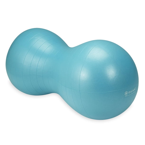 Silla de escritorio Gaiam Kids Active Seat con forma de cacahuete, pelota para hacer ejercicio, yoga y equilibrio, asientos flexibles, asiento que se mueve para niños y niñas