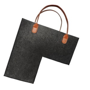 Bothyi - Cesta Organizadora De Escaleras De Fieltro Para Escaleras De Madera, Alfombra, Gris Oscuro