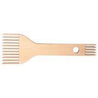 Bothyi - Peine De Telar De Madera, Tapicería Artesanal De Doble Punta, Herramienta Para Tejer