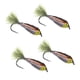 thumbnail image 5 of Epoxi Minnow Streamer Fly Saltwater Bass Trucha Perca Chub Jig Lure 4pcs C, 5 of 5