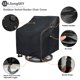 thumbnail image 4 of Funda para Silla de Salón Giratoria de Exterior LSongSKY Pack de 2 Negra, 4 of 9