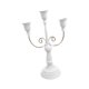 thumbnail image 1 of Candelabro De Metal Para Centro De Mesa, Candelabro Cónico Para Comedor, Eventos En El Hogar, Color Blanco, 1 of 5