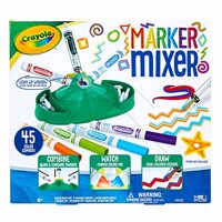 Kit De Arte Crayola Marker Mixer, Set De Marcadores Lavables, Kit De Manualidades Para Niños, Regalo Para Niños 6+ Años