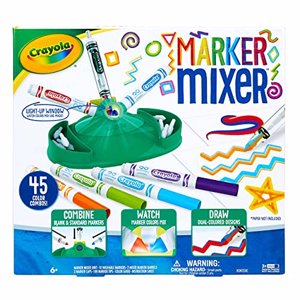 Kit De Arte Crayola Marker Mixer, Set De Marcadores Lavables, Kit De Manualidades Para Niños, Regalo Para Niños 6+ Años