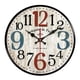 thumbnail image 1 of Reloj De Pared De Madera, Relojes De Cuarzo Decorativos De 12 Pulgadas Para Dormitorio, Sala De Estar, Hogar D, 1 of 5