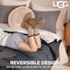 thumbnail image 4 of Manta UGG Nita Full/Queen - Forro polar de felpa (228 x 228 cm), color gris, 4 of 8