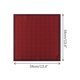 thumbnail image 2 of INSPIRE CHIC Pañuelos de Bolsillo para Hombre Color Contraste Seda Color Sólido Borde Pañuelos para Fiesta de Boda Talla Única Rojo Oscuro, 2 of 4