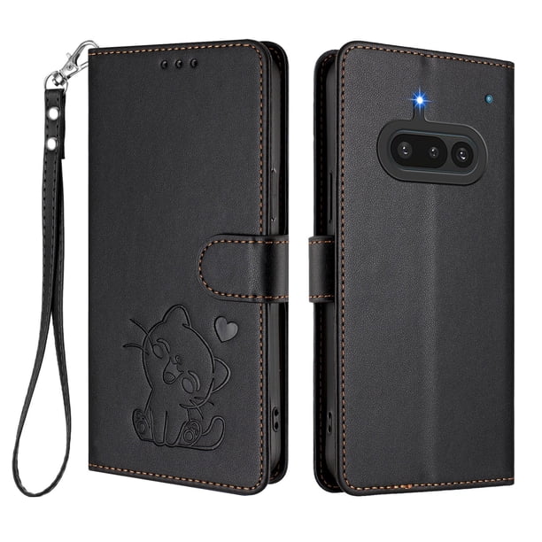 Funda Billetera Magnética para Nothing Phone 3A, Negro