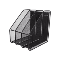 Importclick - Organizador Libros Revistero Metal Escritorio 3 Niveles 31X24X29 Cm