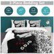thumbnail image 5 of Jujutsu Kaisen Gojo Bedding Set Duvet Cover Comfortable and Lightweight Cartoon Bedding 3 Piece Bed Set, 5 of 5