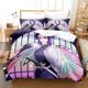 thumbnail image 1 of Kochou Shinobu Bed LinenDemon Slayer Bedding Set x Teens Boys Duvet Cover Sets, 1 of 5