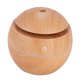 thumbnail image 3 of Humidificador De Vapor De Aire USB De Grano De Madera De 130 Ml Para Coche De Oficina En Casa Marrón Claro, 3 of 5