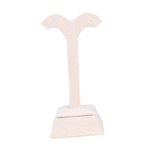 Ioensy - Soporte Para Presentación De Joyería, Estante De Almacenamiento De Regalo Para Mujer, Para La Venta De Encimera De Tocador, Soporte Para Pendientes De 5,7X12,9 Cm