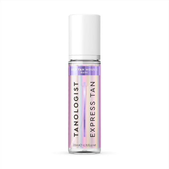 Mousse autobronceadora Tanologist Express Dark, 200 ml, vegano