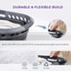 thumbnail image 5 of Canasta para ropa Laundry 360 plegable 40 L portátil gris/negro, 5 of 7