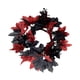 thumbnail image 1 of Portavelas Anillos Decorativos Mesa Festival Vela Anillos Guirnaldas Halloween Rojo Negro Arce, 1 of 5