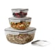 thumbnail image 1 of Taper plástico hermético para alimentos sin BPA 3u, 1 of 3