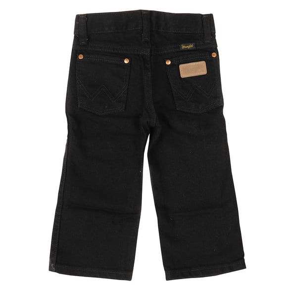 Jeans Wrangler 13MWZ Corte Vaquero Ajuste Original Negro 16 Slim