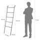 thumbnail image 2 of Blanket Ladder BTY de metal negro, juego de 2 unidades para decoración del hogar, 2 of 8
