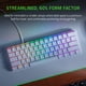 thumbnail image 2 of Teclado para juegos Razer Huntsman Mini 60% lineal óptico blanco, 2 of 6