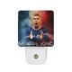 thumbnail image 1 of Kylian Mbappé Luz nocturna LED con sensor de anochecer a amanecer para dormitorio, baño, pasillo, escaleras - Lámpara LED nocturna de enchufe, 0.5W - 1 pieza, 1 of 6