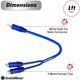 thumbnail image 3 of Adaptador divisor Y RCA InstallGear, 3 of 3