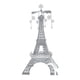 thumbnail image 3 of Estatuilla De La Torre Eiffel Portavelas Giratorio Ornamento Decoración Encantadora Copo De Nieve Duradero, 3 of 3