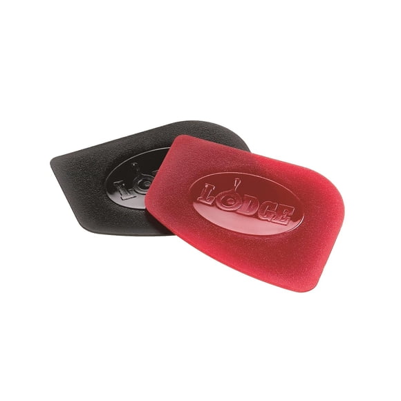 Scrapers Lodge SCRAPERPK Durable, rojo/negro, paquete de 2
