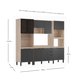 thumbnail image 4 of Combo Cocina Gamara 2 Cafe Claro - Gris, 4 of 4