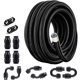 thumbnail image 1 of EVIL ENERGY 6AN PTFE Fuel Line Kit AN6 E85 Nylon Braided Hose, 1 of 3