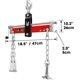 thumbnail image 3 of Nivelador de carga del motor BIG RED T32100-2 Torin 3/4 toneladas (1500 libras), 3 of 6