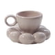 thumbnail image 1 of Casa De Muñecas En Miniatura Taza De Té Decoración De Casa De Muñecas Para Casas De Muñecas Accesorios De Bricolaje Violetas, 1 of 5