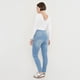 thumbnail image 3 of Jeans Mujer Push Up 3 Botones Azul C Corona, 3 of 5