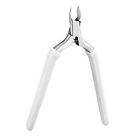 Ioensy - Recortador De Cutículas Para Uñas De Manos Y Pies De Acero Inoxidable Para Spa Salon White