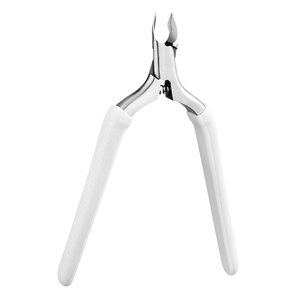 Ioensy - Recortador De Cutículas Para Uñas De Manos Y Pies De Acero Inoxidable Para Spa Salon White