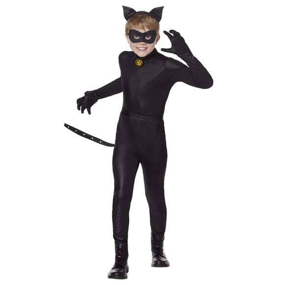 Disfraz de Spirit Designs para niños, milagrosa mariquita y gato negro