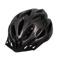 Magideal - Casco De Bicicleta Casco De Bicicleta Cómodo Y Elegante Correa De Barbilla Ajustable Casco De Ciclismo Casco Deportivo Para Montar En Patinaje Al Aire Negro