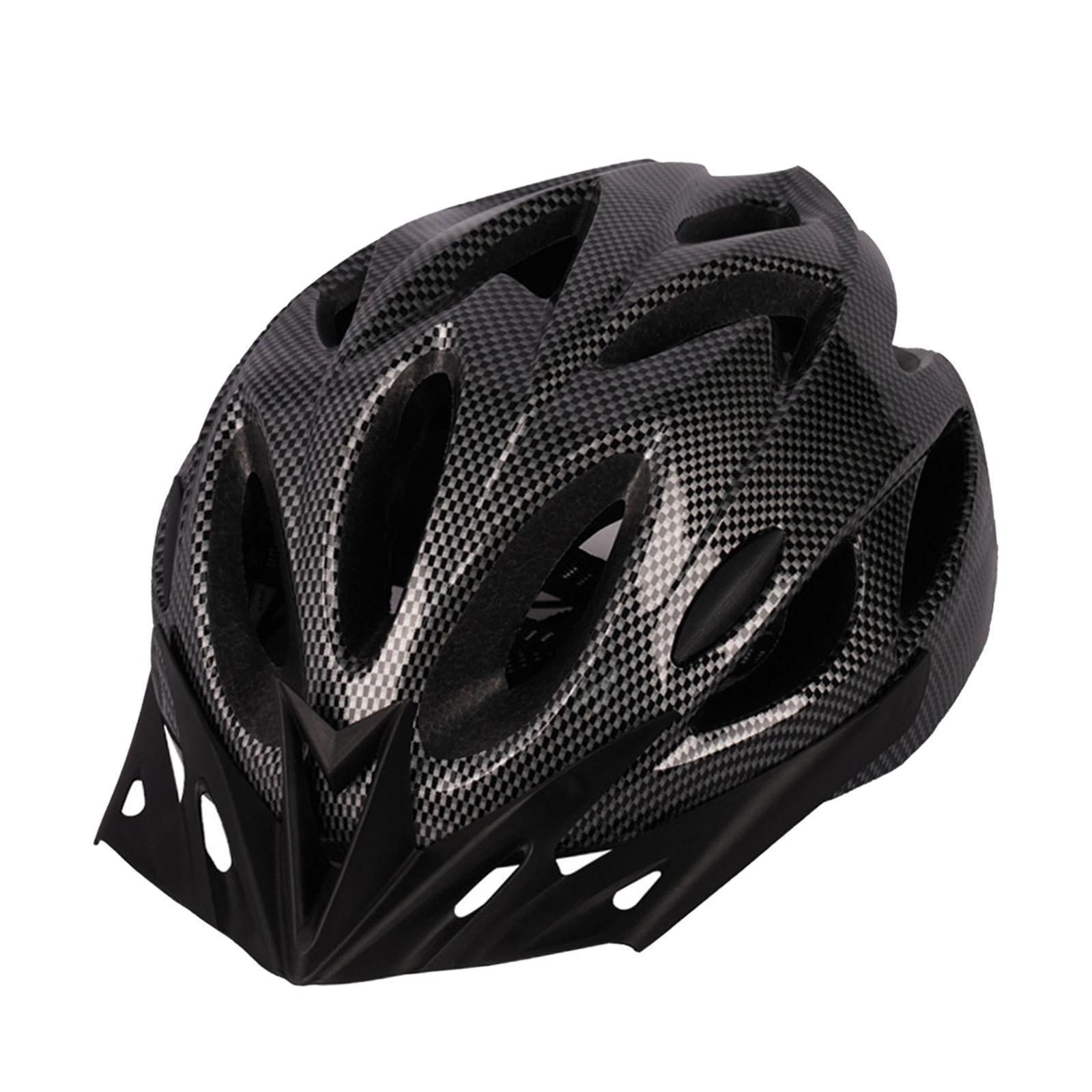 Magideal - Casco De Bicicleta Casco De Bicicleta Cómodo Y Elegante Correa De Barbilla Ajustable Casco De Ciclismo Casco Deportivo Para Montar En Patinaje Al Aire Negro