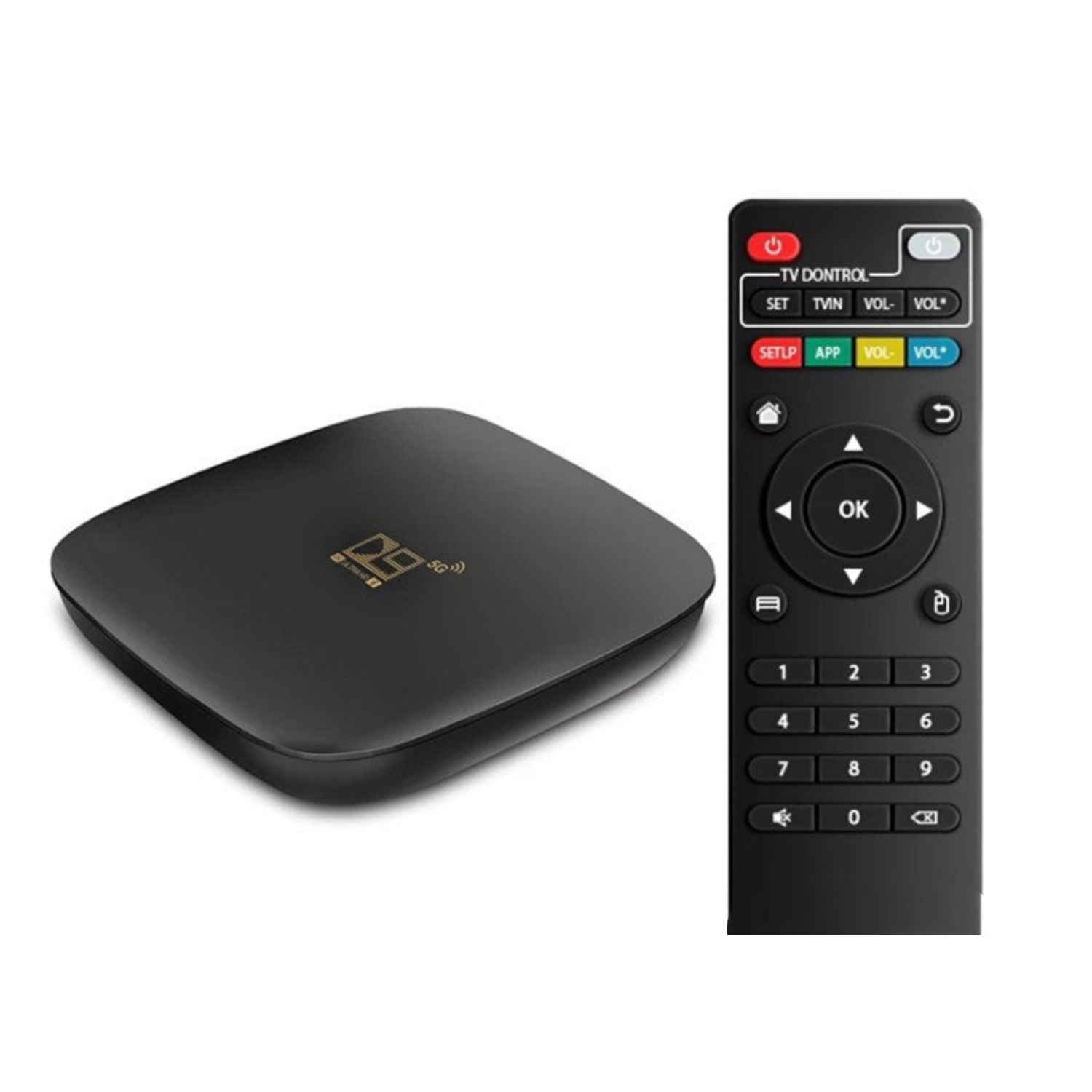 Genérico - Smart Tv Box Android 4k 8 Gb Control Remoto