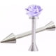 thumbnail image 2 of Paquete de 2 varillas para decorar pasteles, conos de aluminio para decorar pasteles, soporte para rosas de crema., 2 of 7