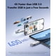 thumbnail image 2 of Unidad flash USB Lexar D50E de 128 GB, unidad dual de estado sólido, 2 of 8