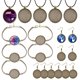 thumbnail image 1 of Bandejas para colgantes J6QIHANG Kit de joyería DIY 45 piezas, 1 of 7