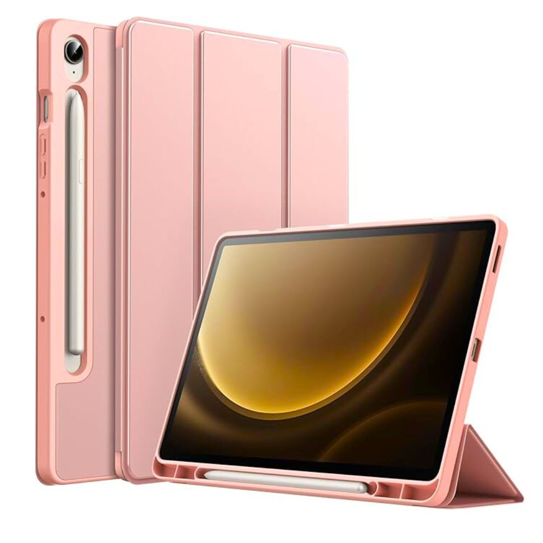 Genérico - Funda Smart Cover Para Tablet Samsung S9 Fe 10.9"" - Rosa Gold