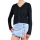 thumbnail image 2 of Sweater Mujer Cardigan Botones Otoño Cuello V Diseño 6009, 2 of 5