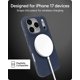 thumbnail image 5 of Funda ZAGG Luxe Snap para iPhone 17 Pro - Azul Marino, Grafeno Duradero para Protección contra Caídas (3 m), Diseño Delgado y Ligero, Compatible con MagSafe, 5 of 8