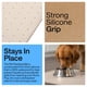 thumbnail image 3 of Alfombra para comida de perro GORILLA GRIP 23x15 cm impermeable color crema, 3 of 9