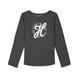thumbnail image 1 of Camiseta Tommy Hilfiger de manga larga para niñas con logotipo de 8 a 10 años, 1 of 3