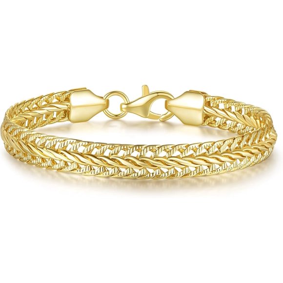 Pulsera BENOITE de Oro 14K para Mujer, 6,5-9 pulgadas