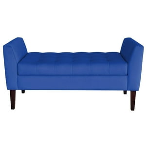 Genérico - Banqueta Baúl Patagonia Color Azul Marino